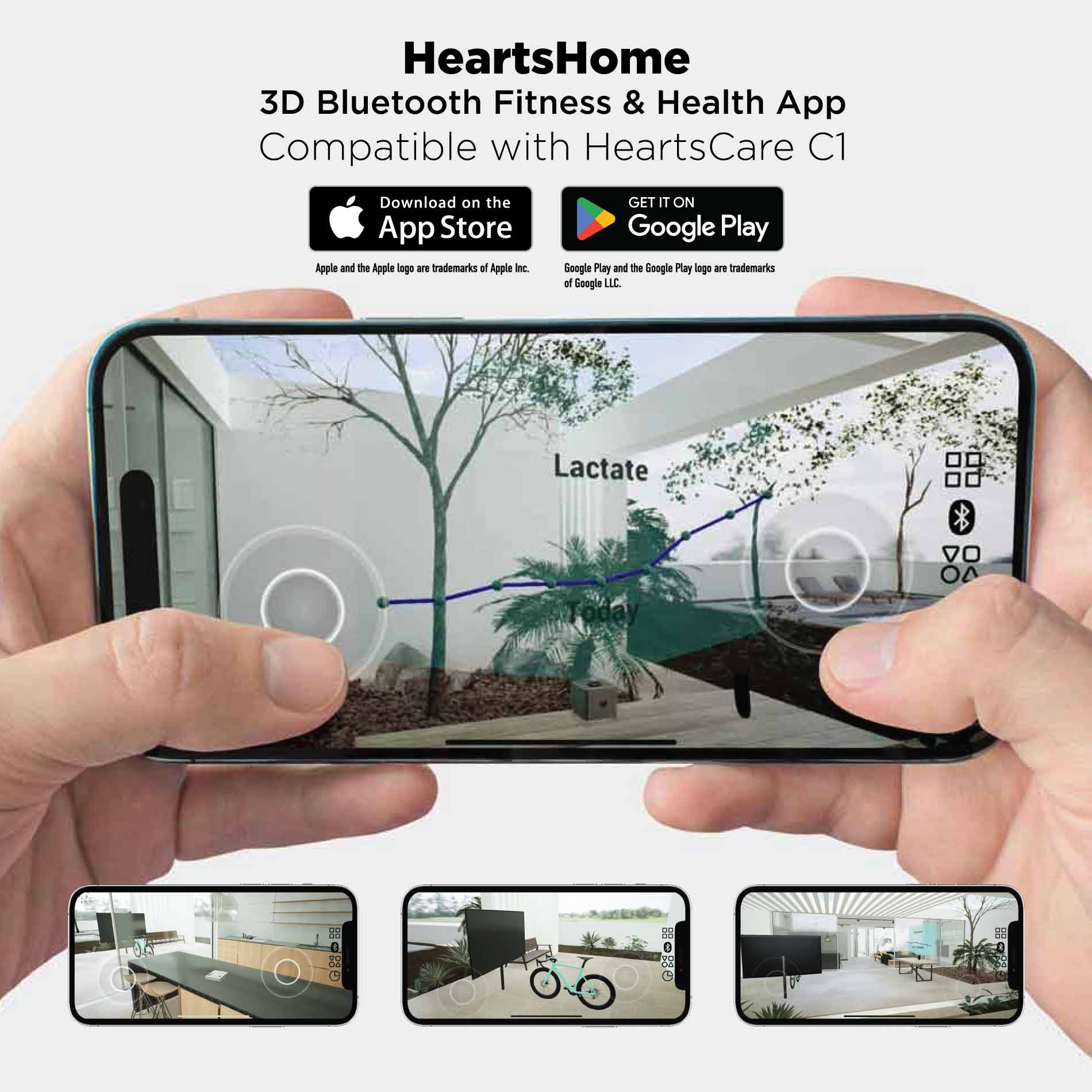 HeartsCare C1 Plus glucose and ketone meter testing kit with 50 glucose and 50 ketone test strips, featuring testing devices and strips.