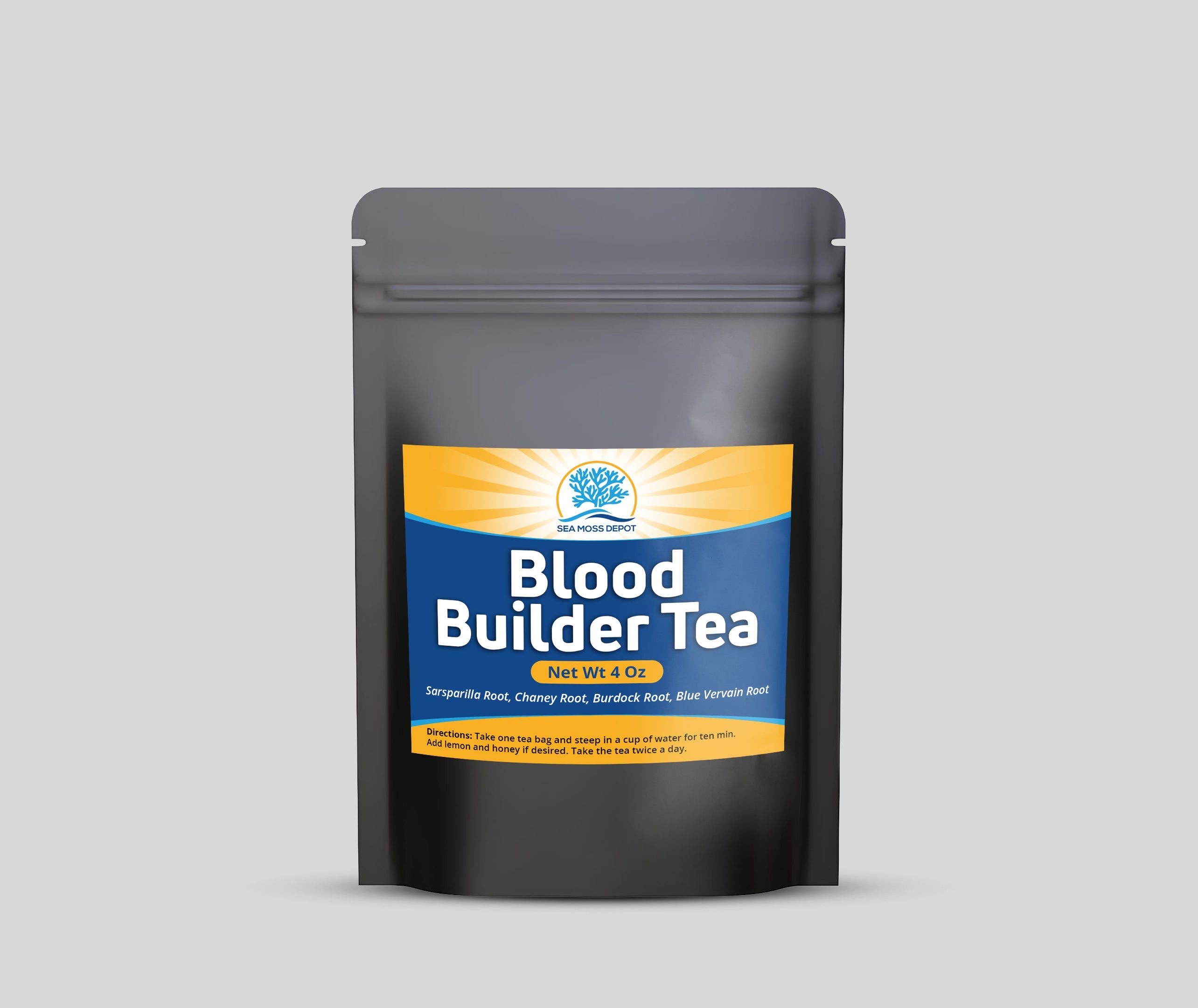 Blood Builder Tea | Natural Iron Boost & Energy Support Blend | Detox & Vitality Herbal Tea – 4oz