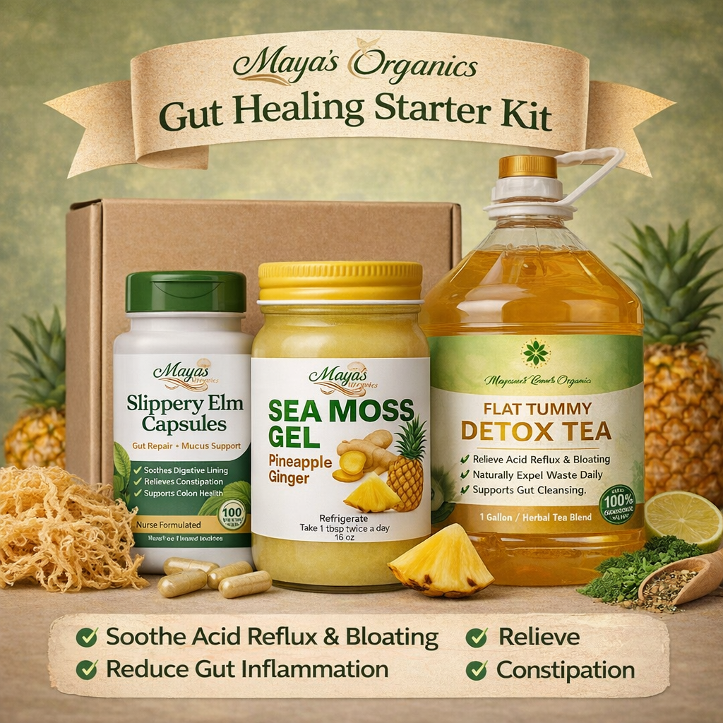 Gut Reset System – Cleanse, Heal & Rebuild Your Gut Naturally (Includes 7-Day Plan + Herbal Kit)
