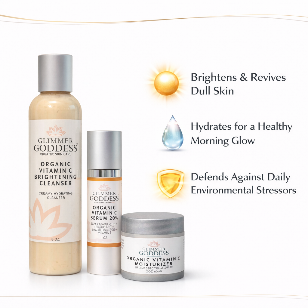 Morning Glow Routine – Vitamin C 3-Step Brightening System