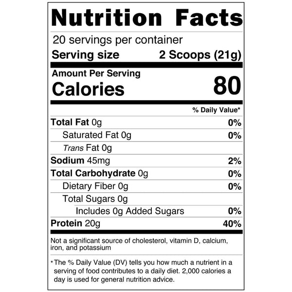 Unflavored grass-fed collagen peptides protein powder from Meal Boosters in a resealable bag.