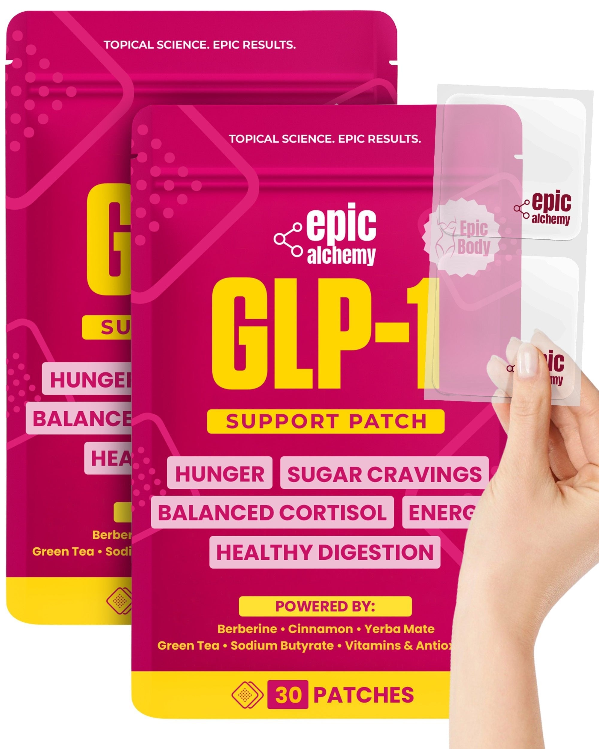 Epic Body GLP-1 Berberine + Patches