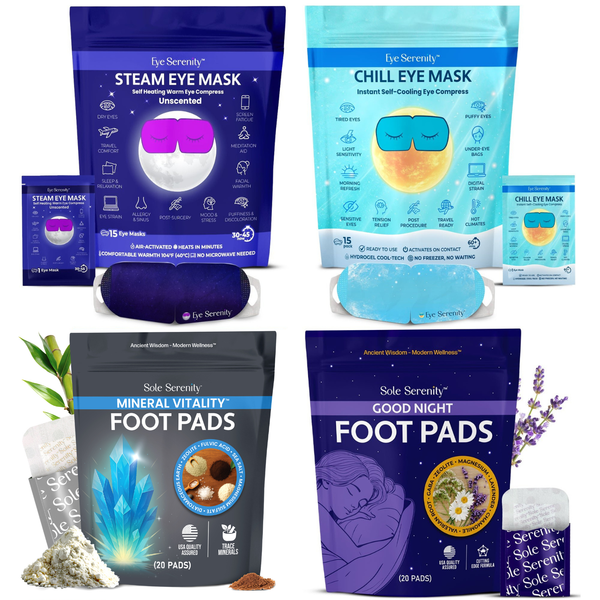 Lure Essentials Midlife Sleep, Calm & Vitality Kit with bottles of supplements and wellness products on a white background.