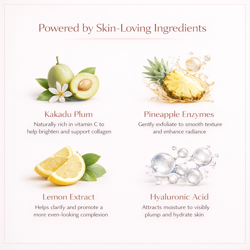 Morning Glow Routine – Vitamin C 3-Step Brightening System