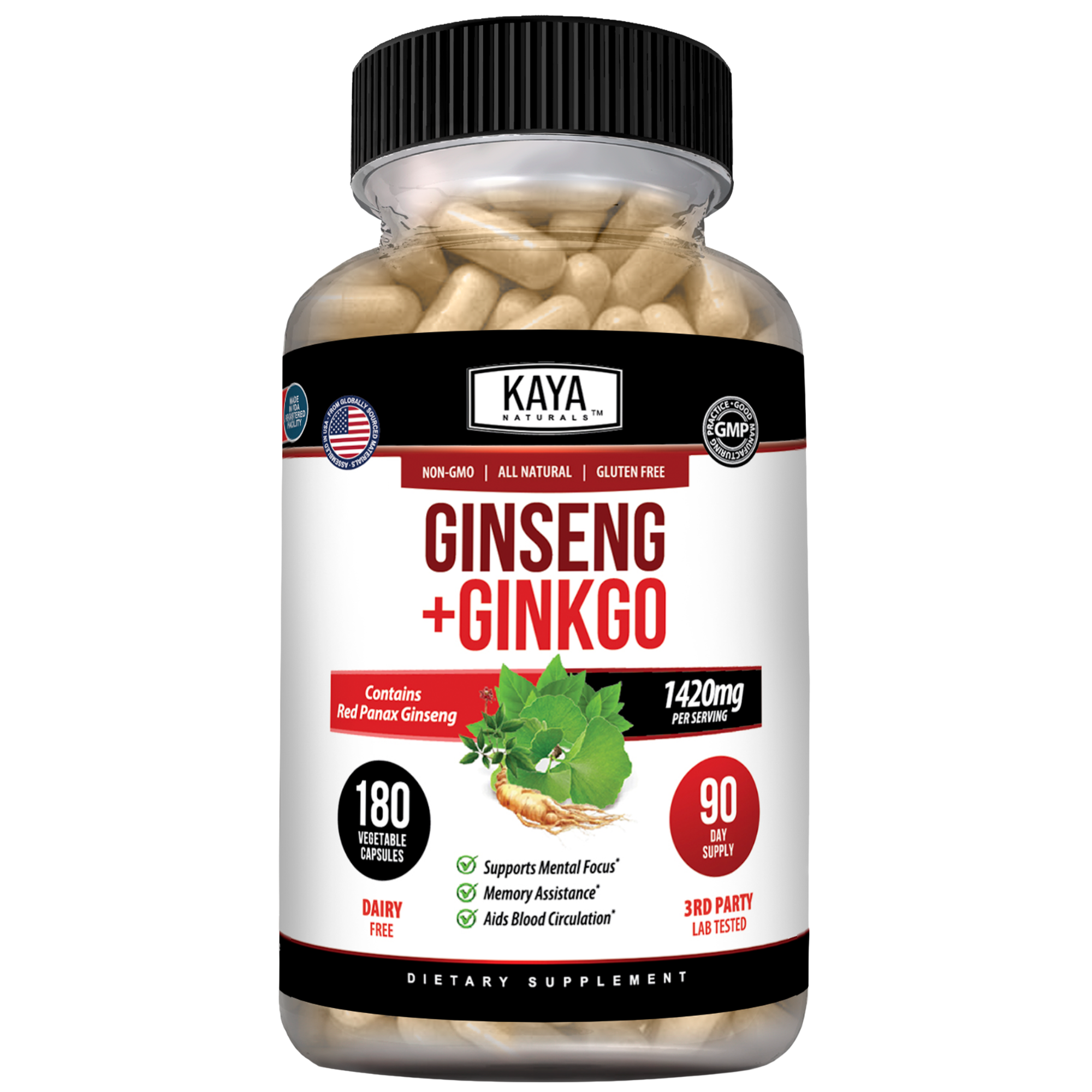 Ginseng + Ginkgo