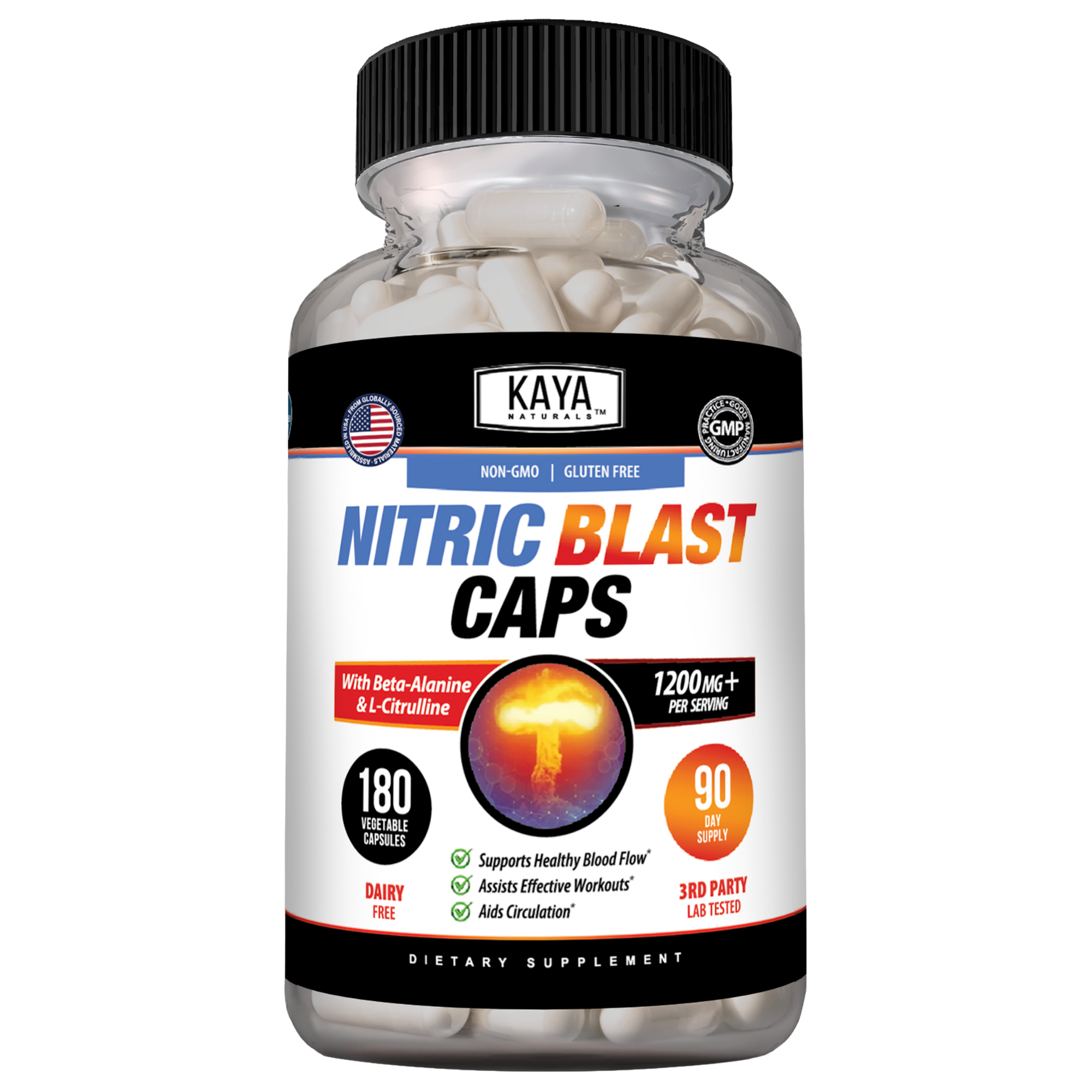 Nitric Blast - Pre-workout Capsules