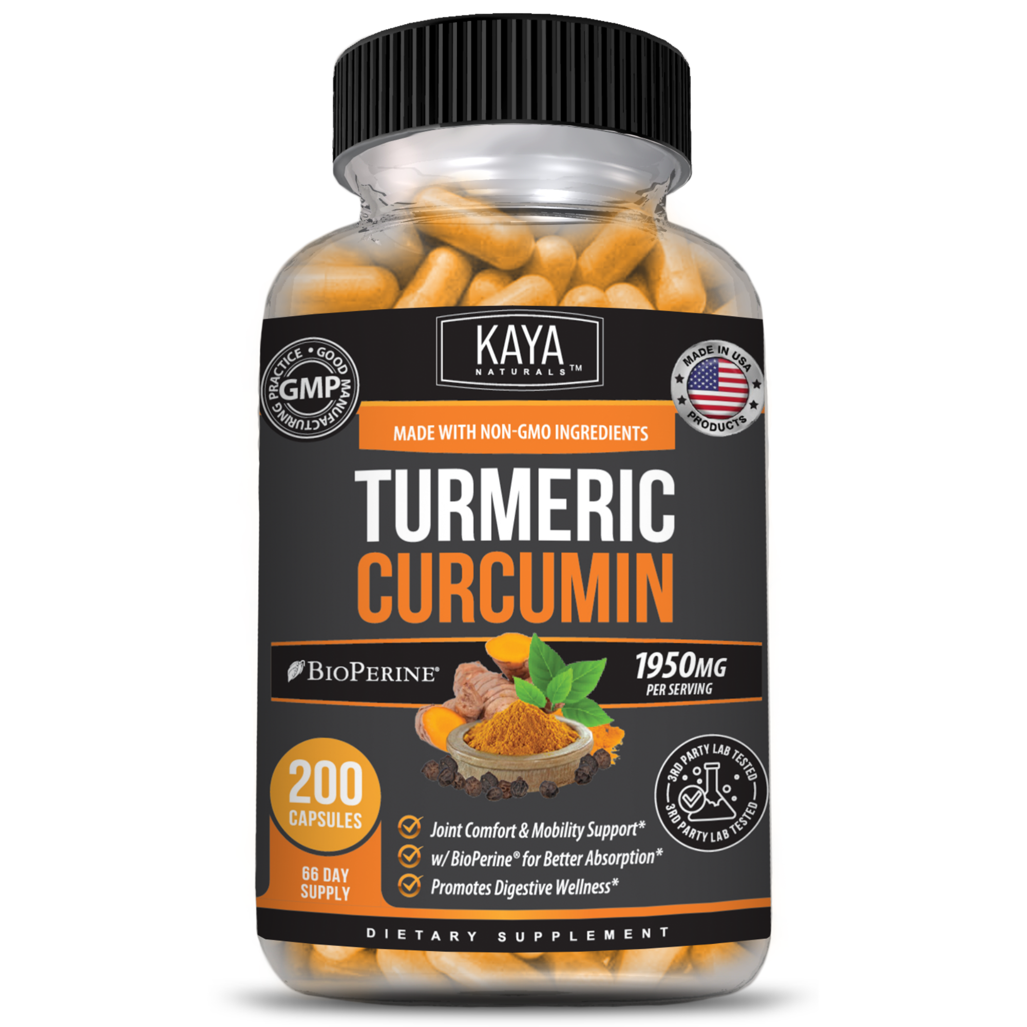 Turmeric with BioPerine® - Joint & Inflammation Support