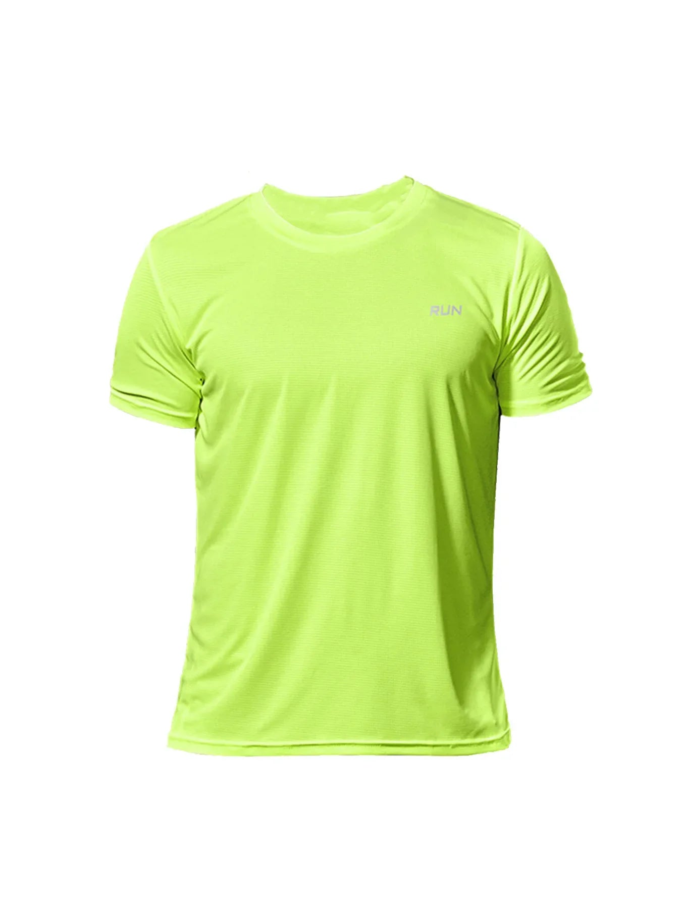 Men's MANDOTOS running shirt with quick-dry fabric, compression fit, and sporty design for jogging, fitness, and gym workouts.