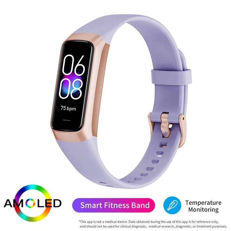 ARBA Global Smartwatch 2026 with heart rate and body temperature monitor, waterproof fitness tracker for men and women.