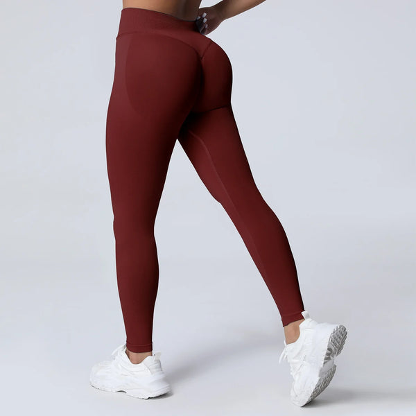 Women's low waist scrunch bum yoga leggings by THRIXINE, featuring a fitted design and comfortable stretch fabric.