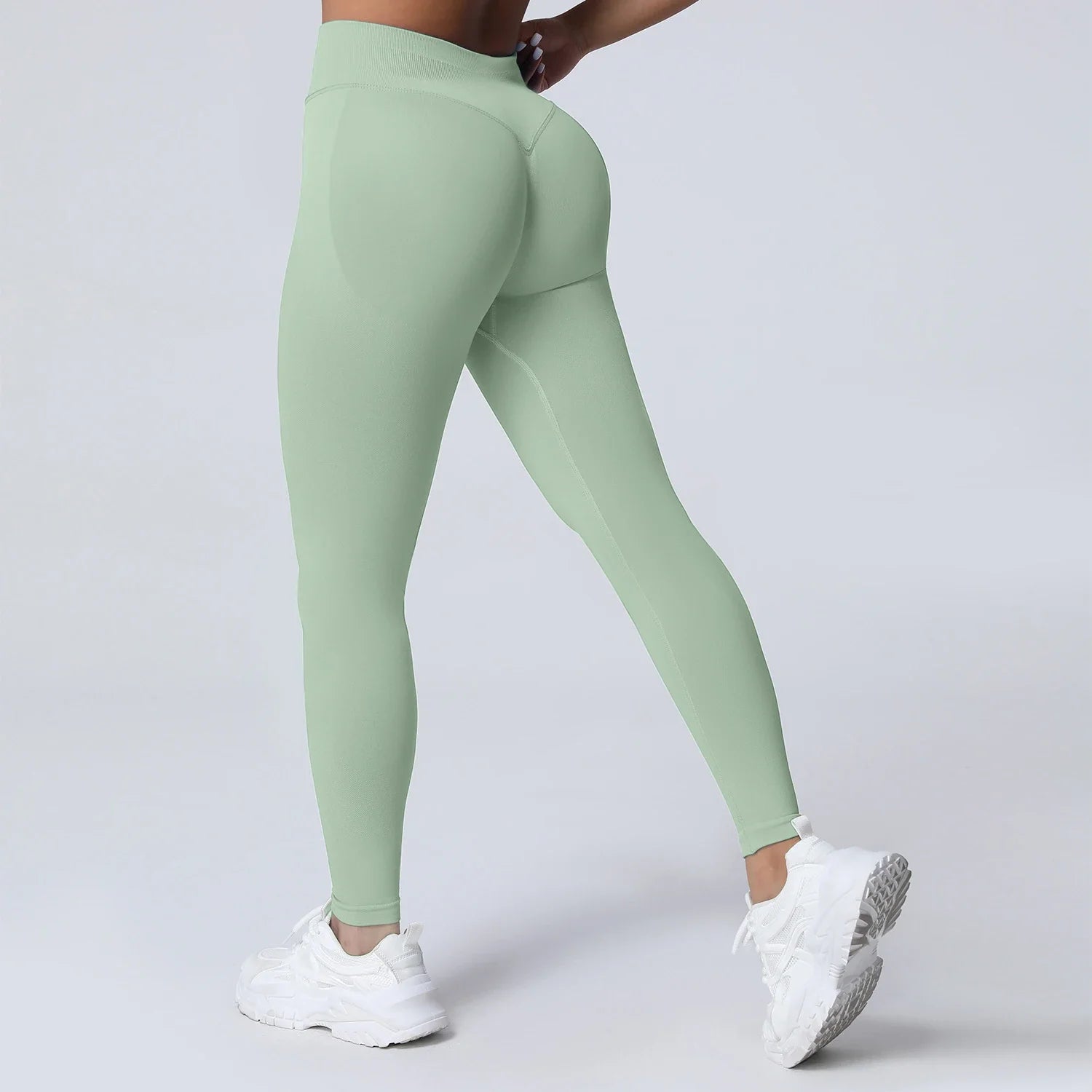 Women's low waist scrunch bum yoga leggings by THRIXINE, featuring a fitted design and comfortable stretch fabric.