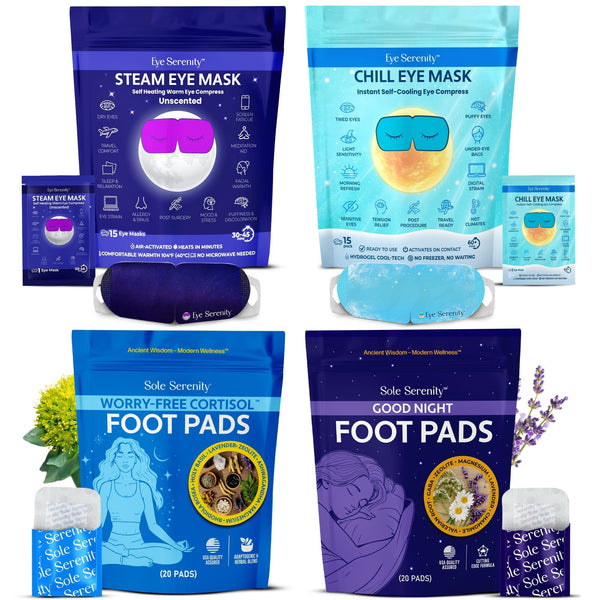 Lure Essentials Midlife Sleep & Calm Kit with calming supplements, sleep aids, and relaxation products in a bundled set.