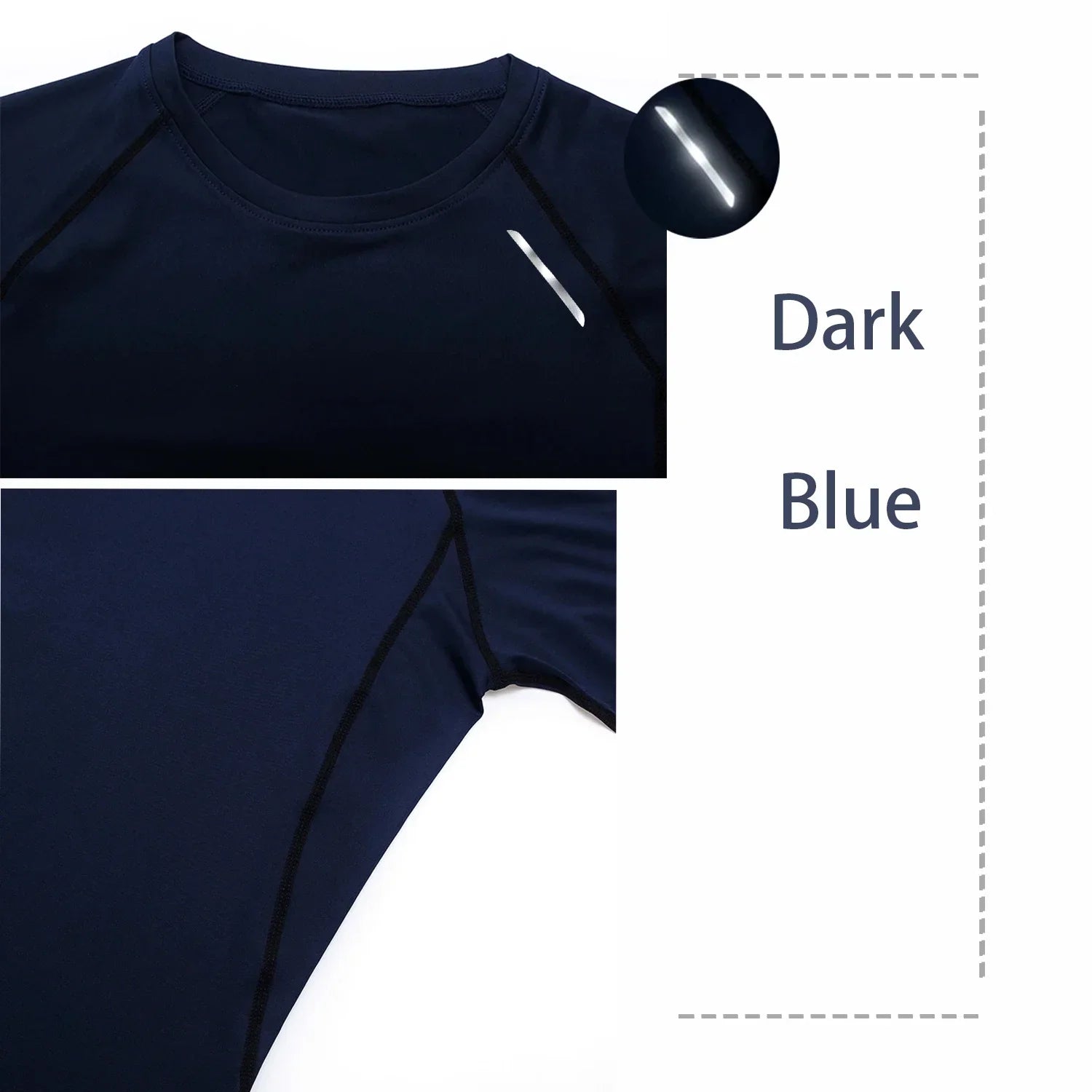 Men's THRIXINE compression long sleeve gym shirt, black athletic top with moisture-wicking fabric for workout and training.