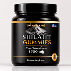 Panstellar Essentials Himalayan shilajit gummies, 1500mg, 90-count bottle
