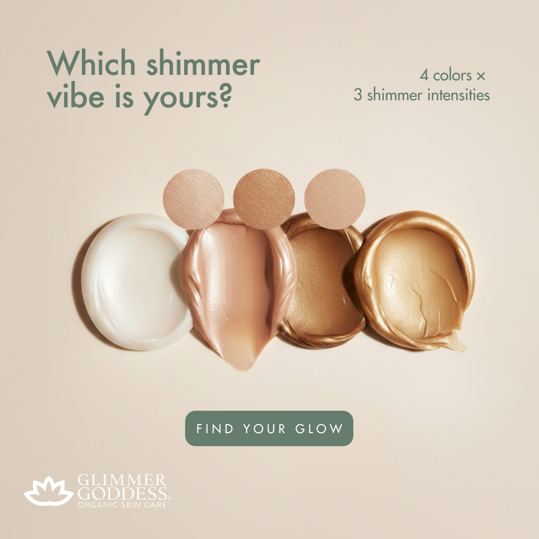 Organic Shimmer Body Butter – Radiant, Deep Hydration