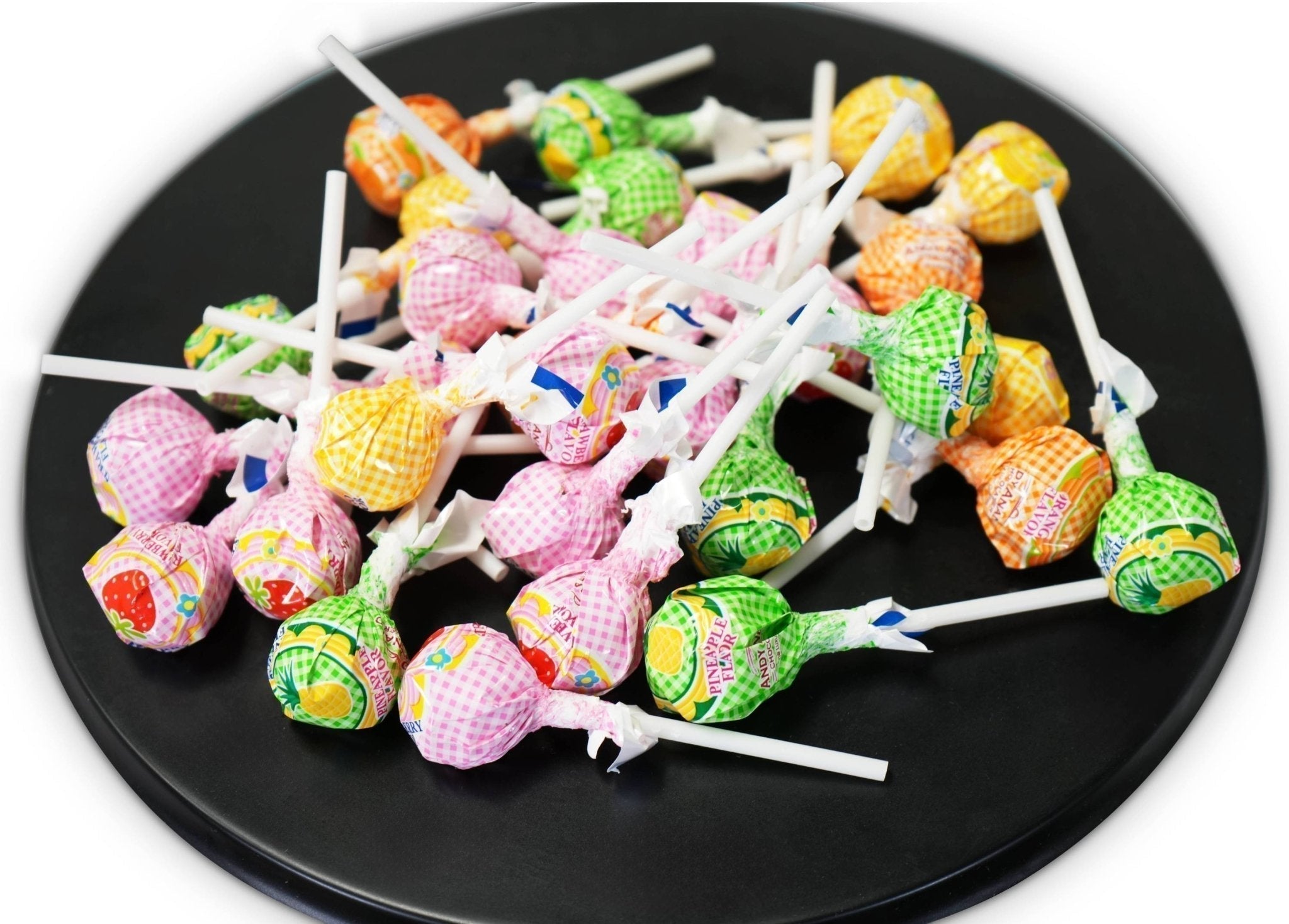 Andy Anand Magnesium Low Calorie Lollipops & Calming Magnesium Sweet & Calm Combo in fruit flavors Kids Magnesium Pops, 8.8 oz - Kids Love Them! Sweetened with real fruit Juice