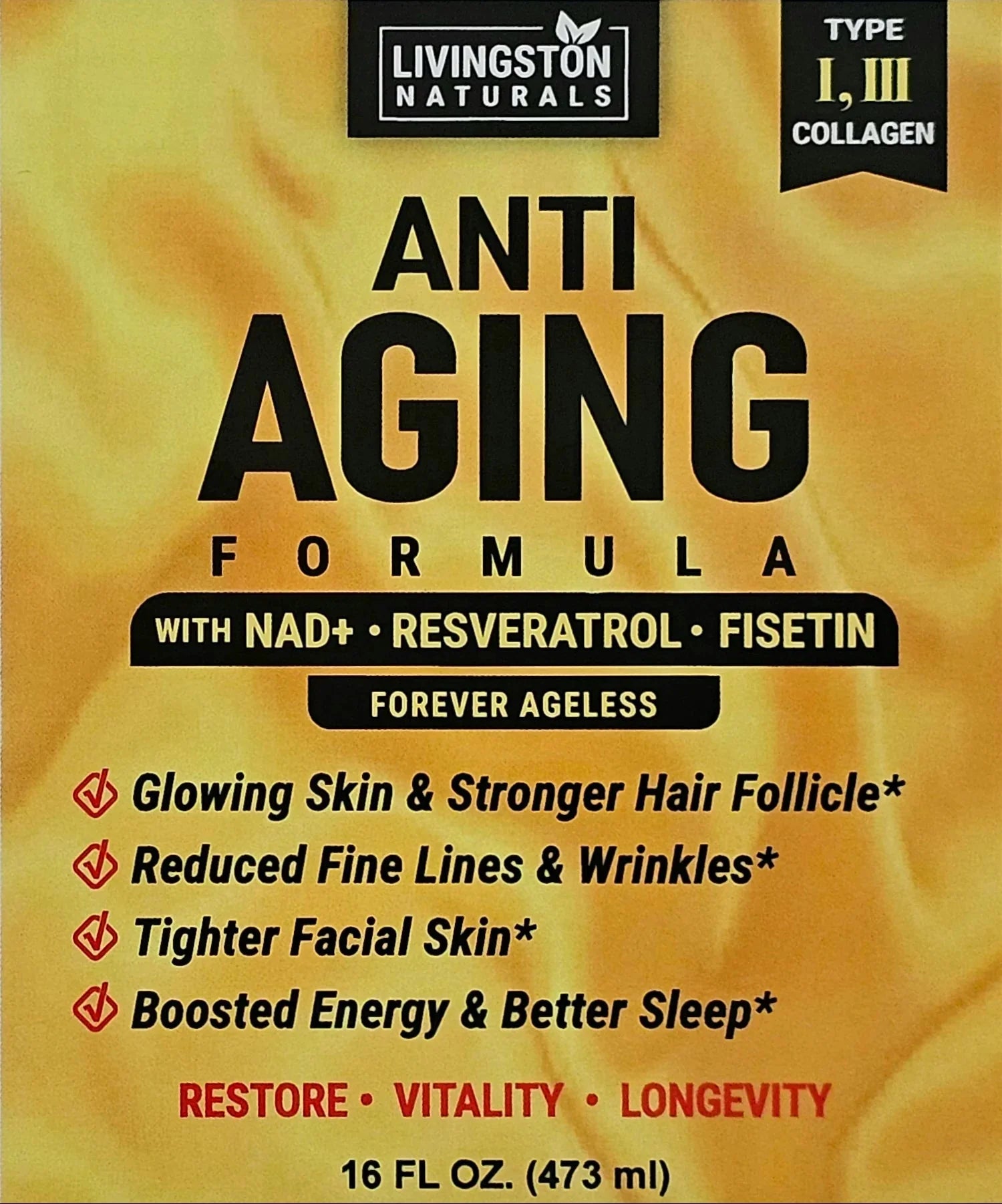 VeggieVerve anti-aging formula with NAD supplement bottle, showcasing a health-boosting anti-aging product on a clean background.