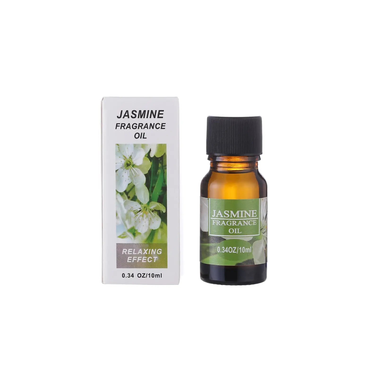 10ml jasmine aromatherapy essential oil for humidifiers by ARBA Global, used in beauty and personal care for relaxing scent.