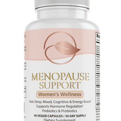 Bellawell Health menopause support capsules featuring a thoughtful blend of ingredients for women’s health and hormonal balance.