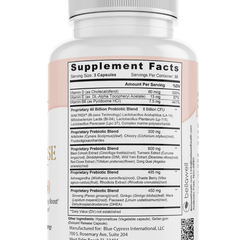 Bellawell Health menopause support capsules featuring a thoughtful blend of ingredients for hormonal balance and relief.
