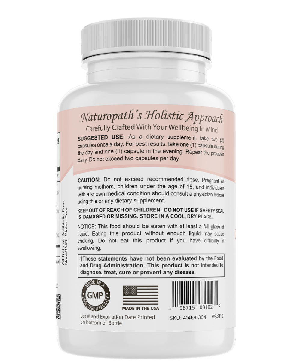 Bellawell Health Total Colon Cleanse & Detox capsules, natural supplement for digestive health and detoxification.