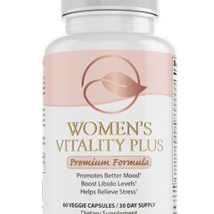 Women's Vitality Plus capsules by Bellawell Health bottle product image