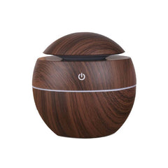 BioWizdom Tik Tok ultrasonic humidifier and aroma therapy diffuser with marble finish, compact and modern for home use