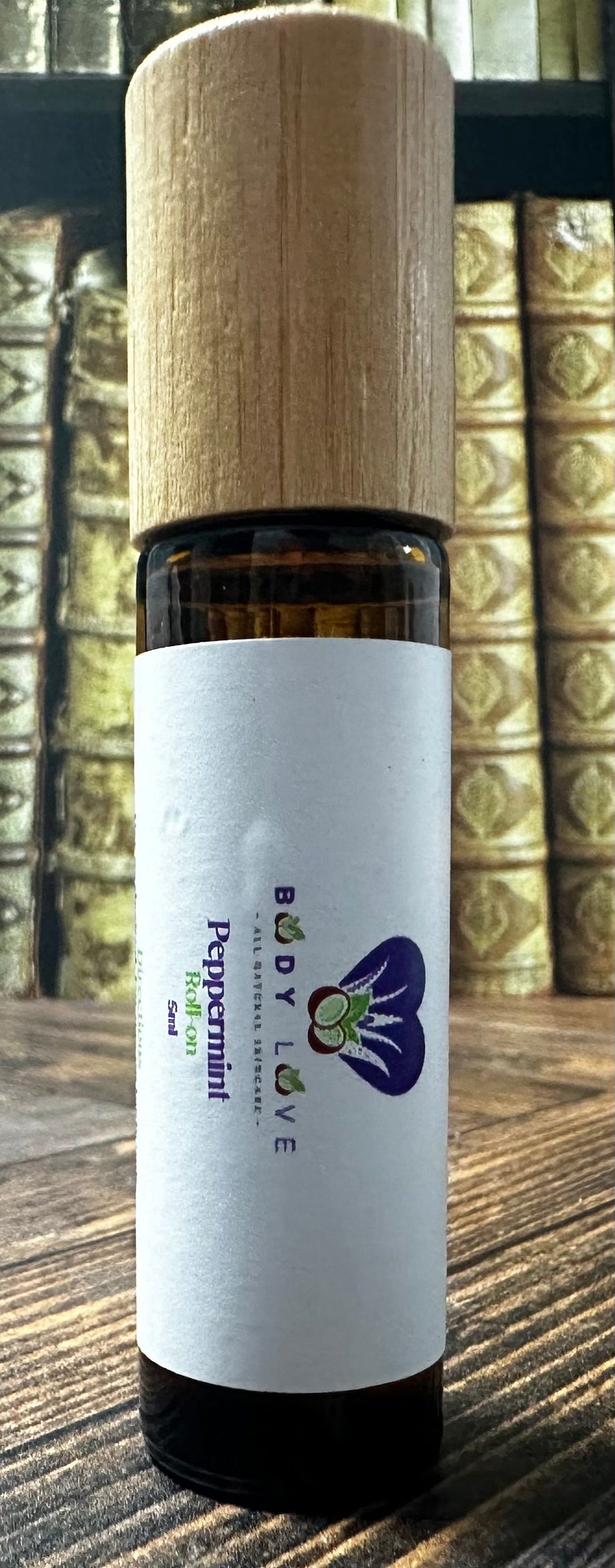Body Love Self Care essential diffuser oils travel set featuring roll-on bottles with natural aromatherapy blends.
