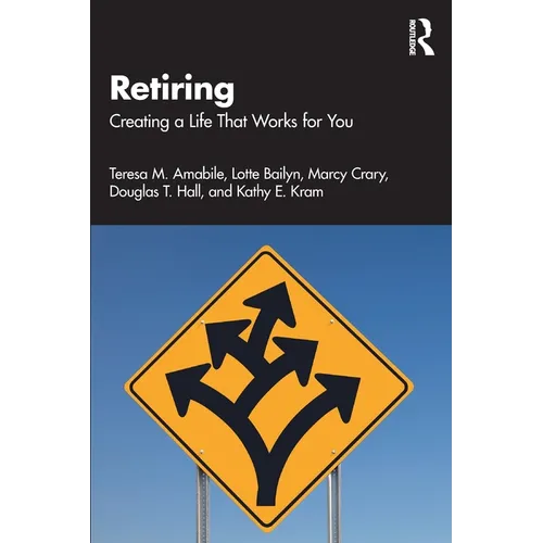 Paperback book titled "Retiring: Creating a Life That Works for You" by splitShops, featuring a cover image with the book's title.