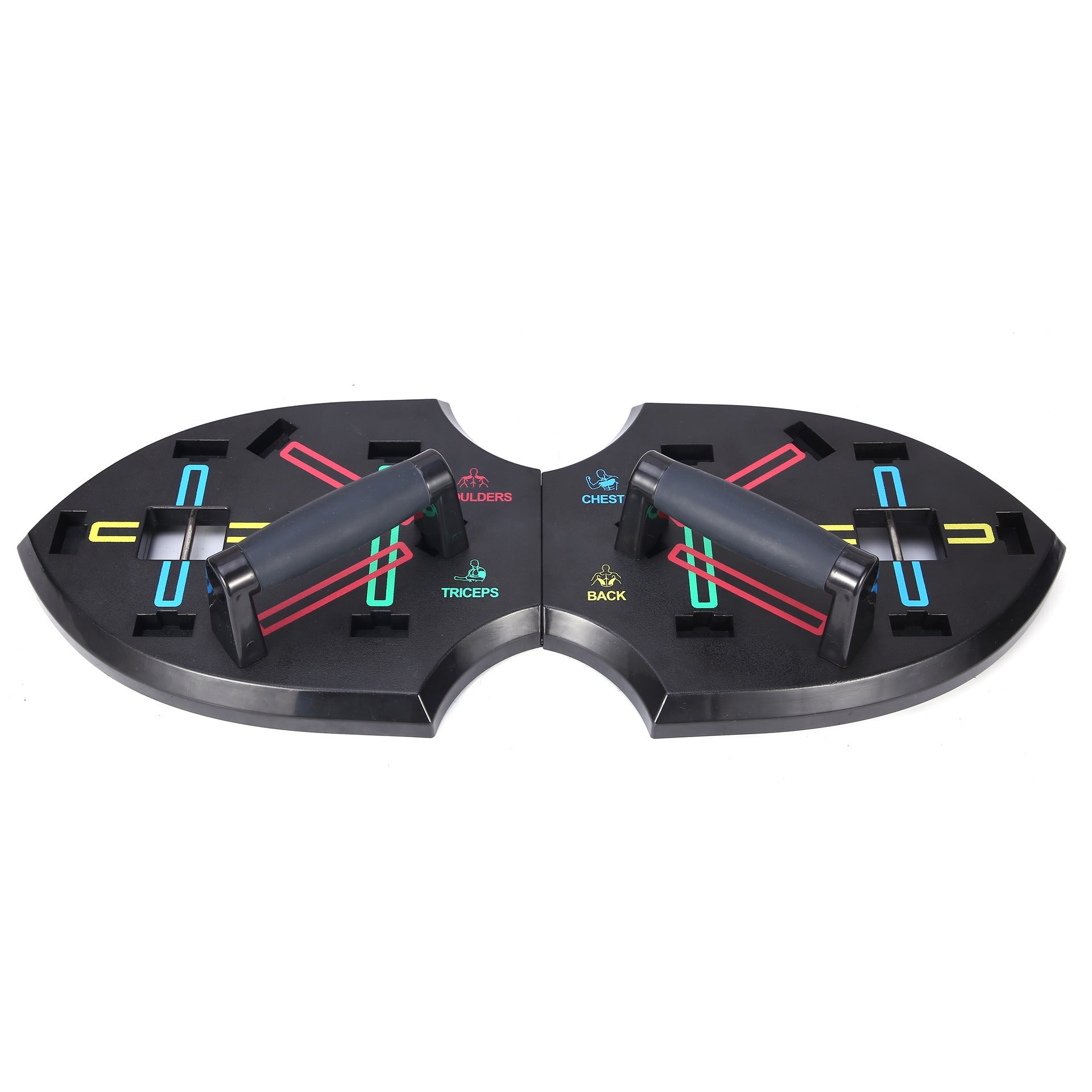 Flipstylezllc butterfly push-up board bracket for men and women, fitness equipment with adjustable support and sturdy design.
