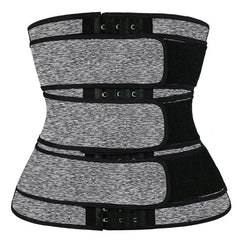 Black Dabfavshop waist trainer for men with zipper, size 2XL, slimming men's apparel designed to enhance waist shaping.