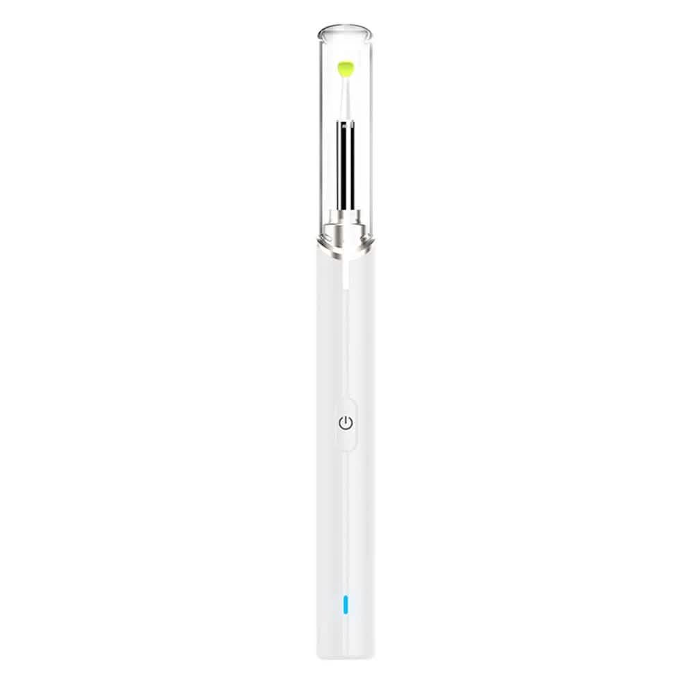 Black intelligent visual ear otoscope inspection tool from DailySale, used for ear examination and personal care.