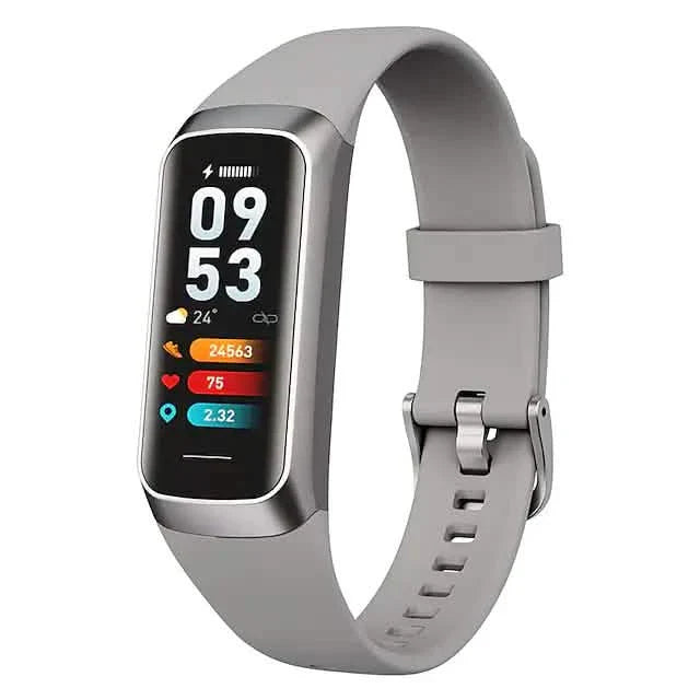 Black C60 Smart Watch with 1.1-inch display, fitness tracking, and Bluetooth connectivity by DailySale, designed for active use.