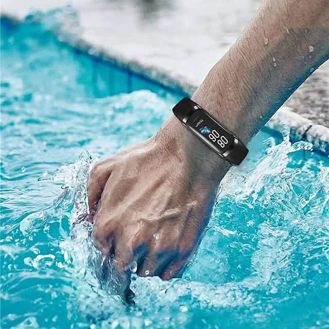 Black C60 Smart Watch with 1.1-inch display, fitness tracking, and Bluetooth connectivity from DailySale.