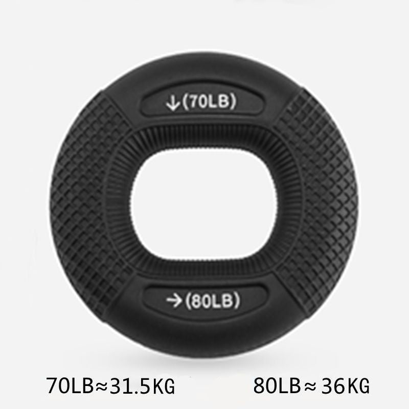 Berry Charmz 40-80LB hand grip strength training ring made of silicone for muscle building and finger expansion exercises.