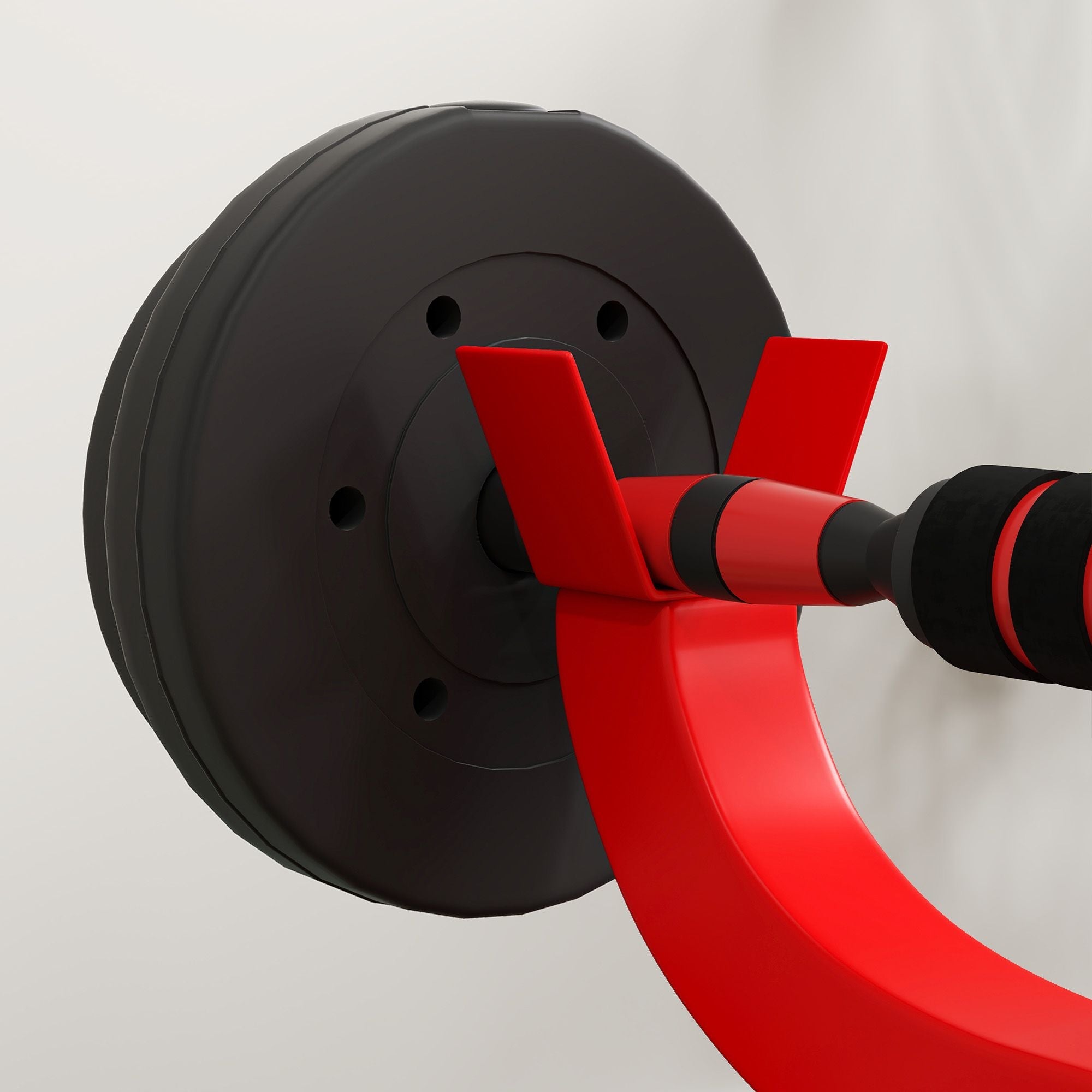 Red Berry Charmz preacher curl bench with adjustable seat and arm support for bicep strength training, barbell and dumbbell compatible