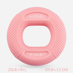 Berry Charmz 40-80LB hand grip strength ring for muscle training, silicone finger exerciser, body building, and carpal expansion.