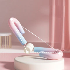 Berry Charmz leg trainer clip for thigh slimming and muscle toning, ideal for home fitness and yoga workouts.