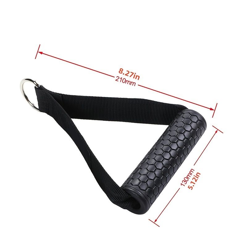 Berry Charmz 2-pack heavy duty exercise handles with carabiners for cable machine pulleys and resistance bands, gym equipment accessories.