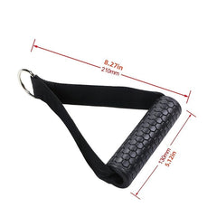 Berry Charmz 2-pack heavy duty exercise handles with carabiners for cable machine pulleys and resistance bands, gym equipment accessories.
