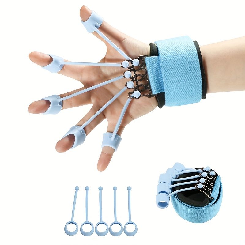 Berry Charmz finger muscle resistance band training device for men and women, designed to strengthen finger and hand muscles.