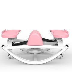 Berry Charmz lateral stepper machine with resistance bands, anti-slip mat, and LCD monitor for home exercise and cardio workouts.