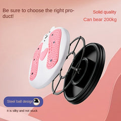 Unisex waist twist board with LCD counter by Berry Charmz, featuring a sturdy design and digital display for exercise tracking.