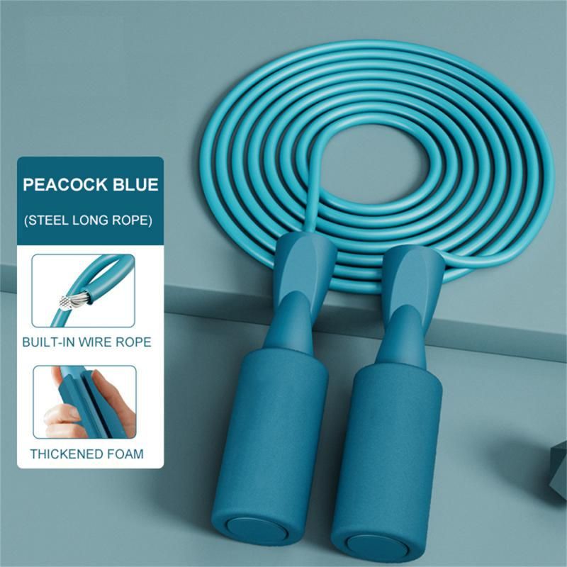 Berry Charmz cordless jump rope for gym and fitness training, with built-in wire design for home sports workout.
