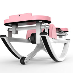 Berry Charmz lateral stepper machine with resistance bands, anti-slip mat, and LCD monitor for home workout exercise.