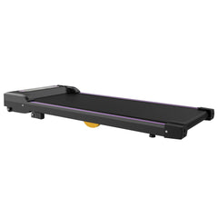 Black Berry Charmz under desk treadmill with LED display, handle, remote control, suitable for home and office walking and jogging.