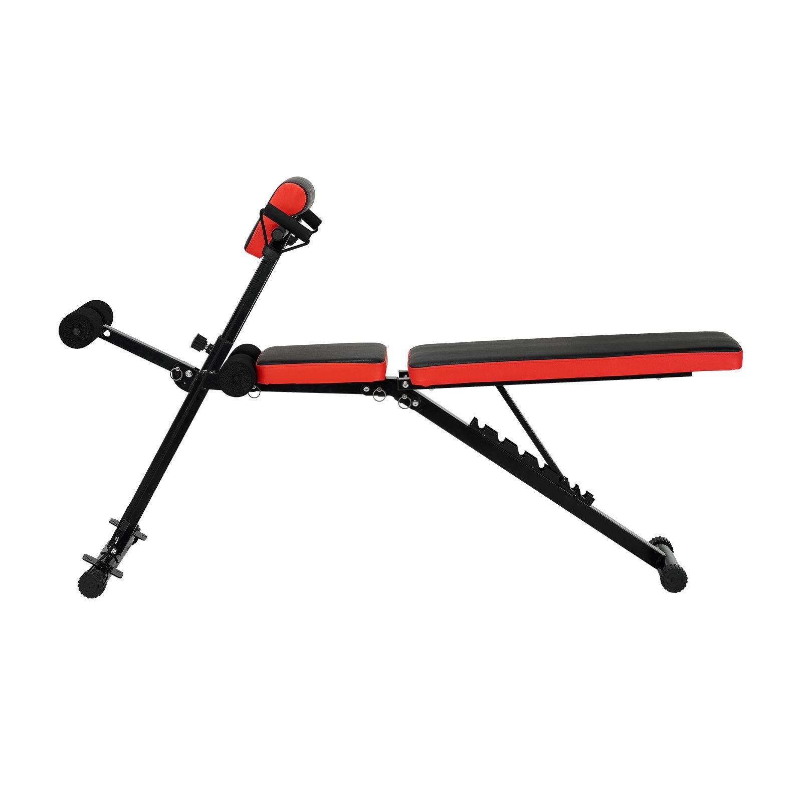 Berry Charmz multi-functional weight bench with adjustable backrest, foldable design, and Roman chair hyperextension for full-body workouts.