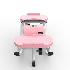 Berry Charmz lateral stepper machine with resistance bands, anti-slip mat, LCD monitor, ideal for home workouts and cardio exercise.