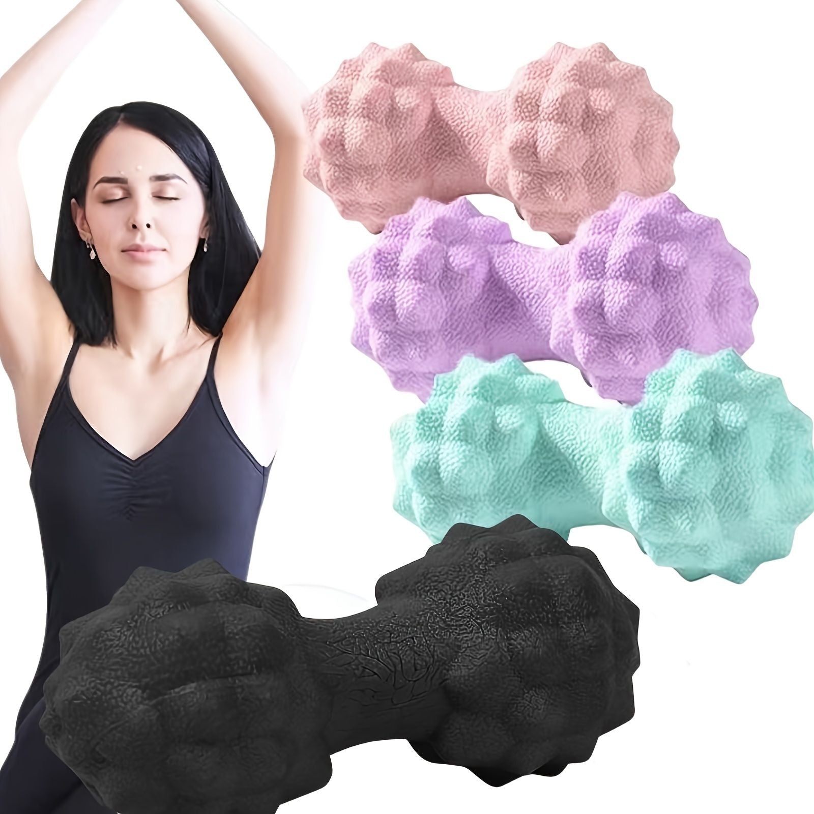 Berry Charmz massage ball for muscle relaxation and fascia relief, ideal for fitness, yoga, and pain relief exercises.
