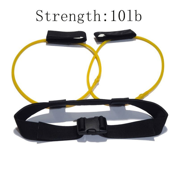 Berry Charmz exercise bounce trainer with slip-on resistance band for home fitness and strength training workouts.